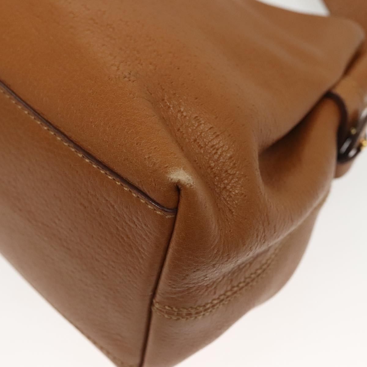 Salvatore Ferragamo Salvatore Ferragamo Gancini Shoulder Bag Leather Size ONE SIZE - 11 Thumbnail
