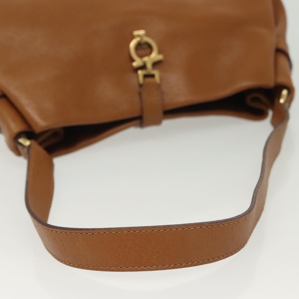 Salvatore Ferragamo Salvatore Ferragamo Gancini Shoulder Bag Leather Size ONE SIZE - 7 Thumbnail