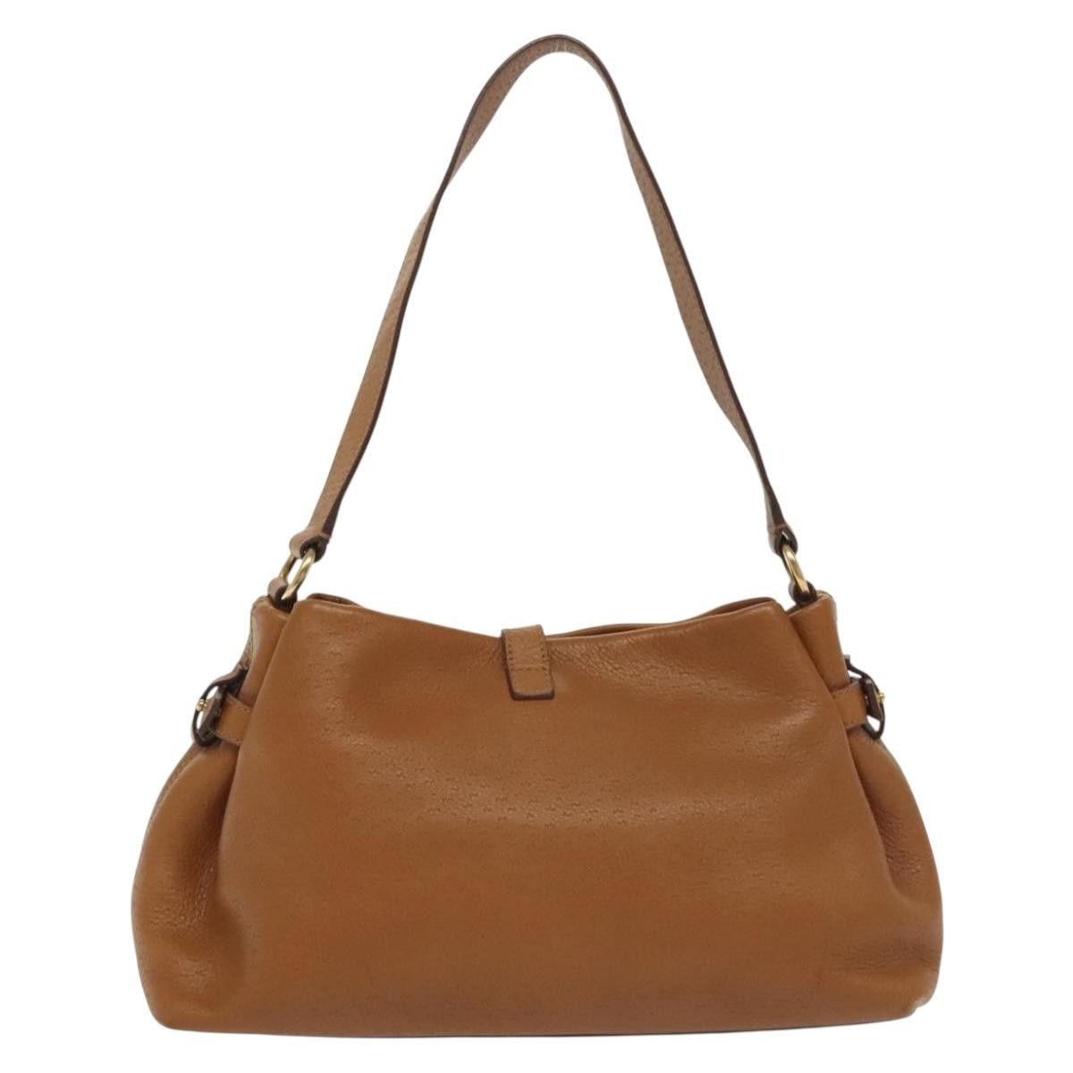 Salvatore Ferragamo Salvatore Ferragamo Gancini Shoulder Bag Leather Size ONE SIZE - 2 Thumbnail