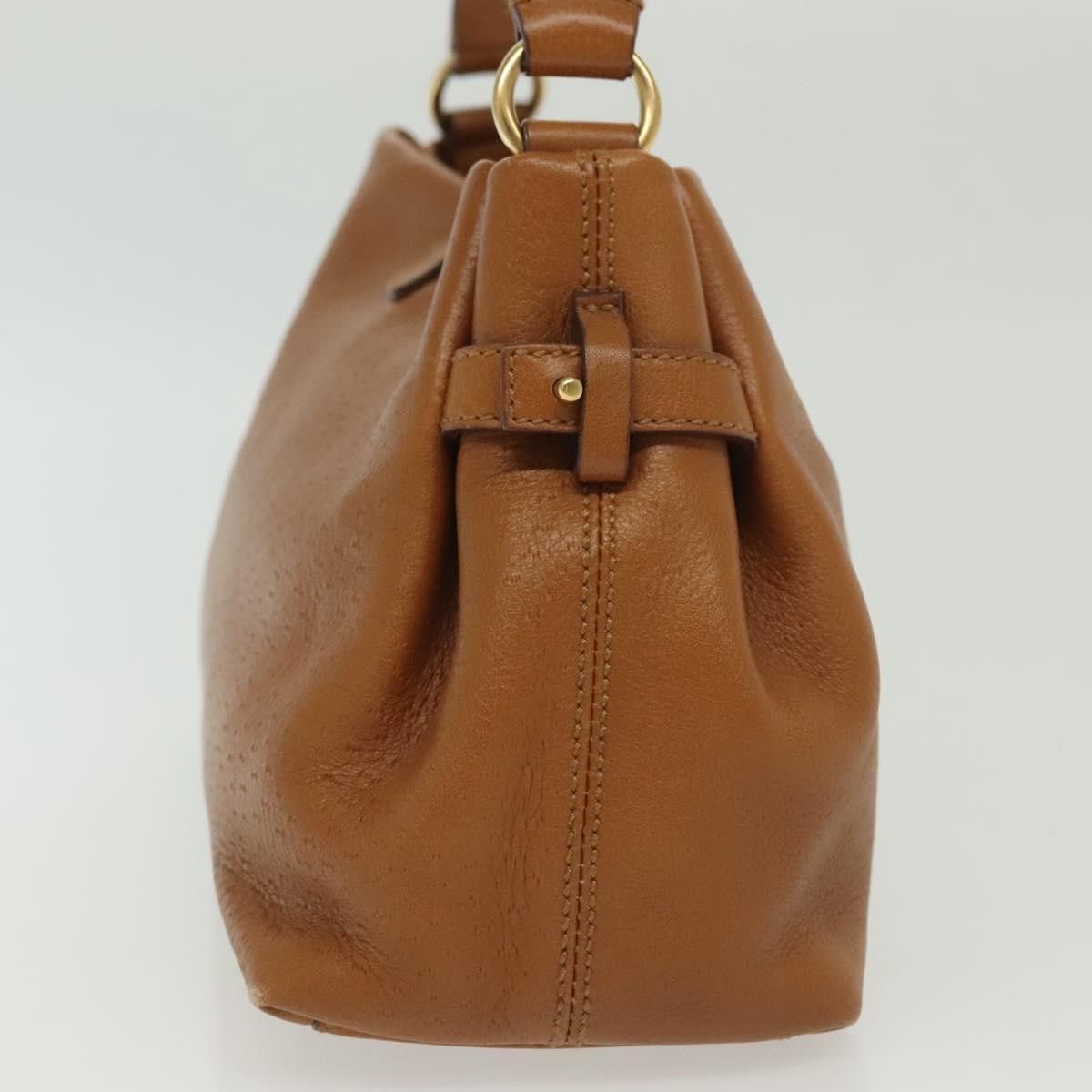 Salvatore Ferragamo Salvatore Ferragamo Gancini Shoulder Bag Leather Size ONE SIZE - 4 Thumbnail