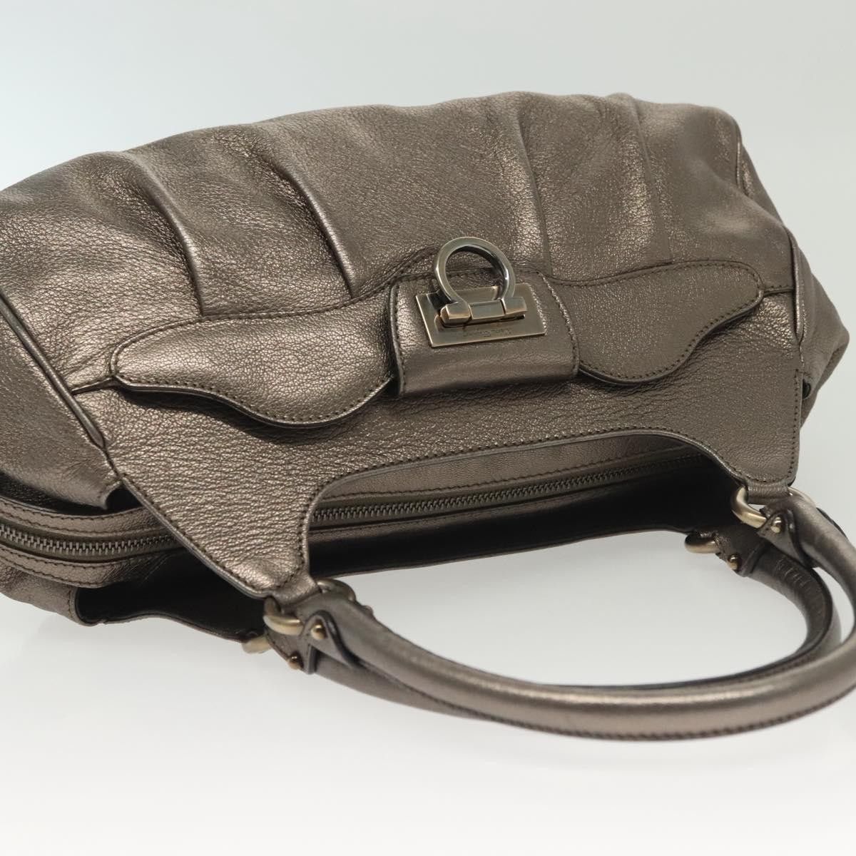 Salvatore Ferragamo Salvatore Ferragamo Gancini handbag Leather Size ONE SIZE - 7 Thumbnail
