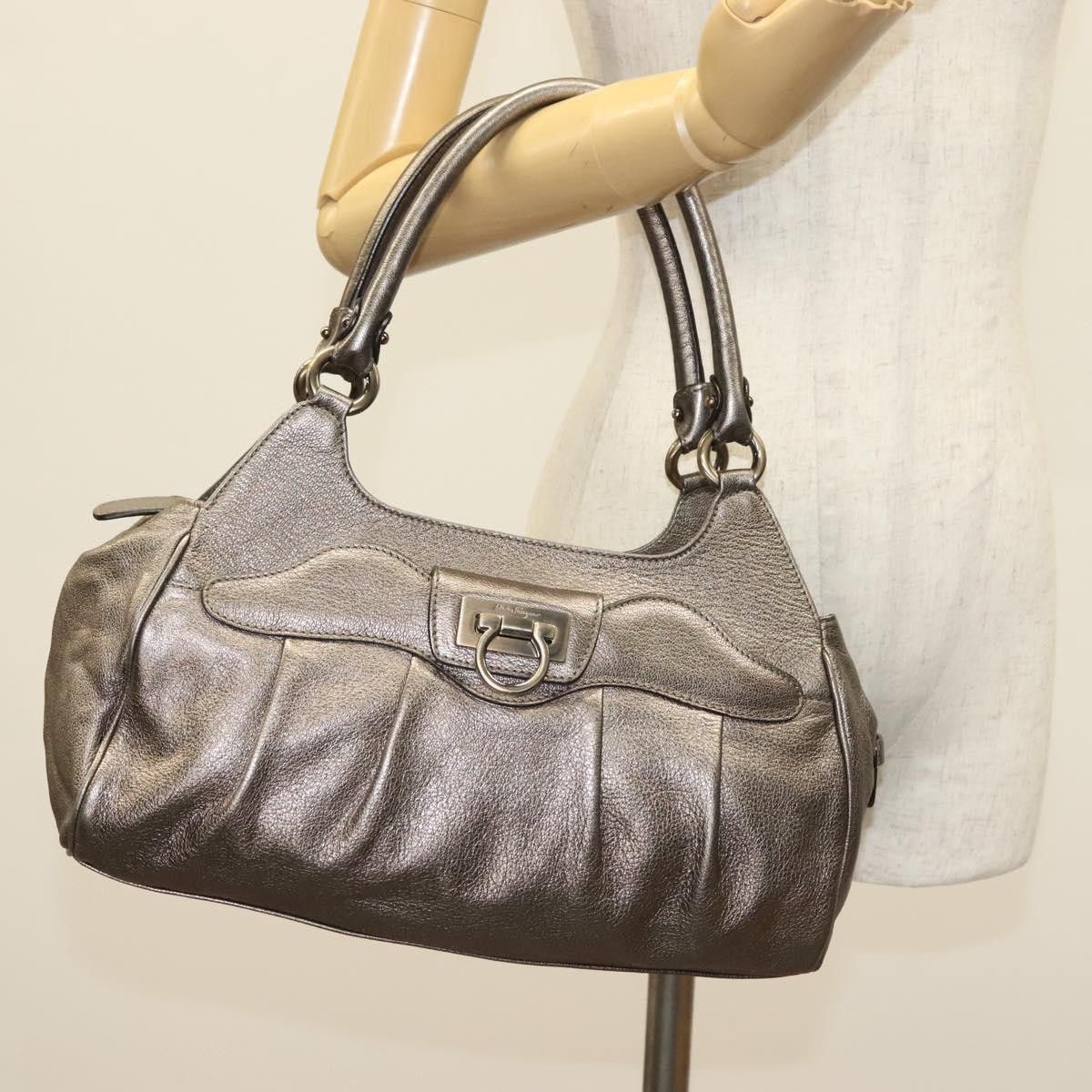 Salvatore Ferragamo Salvatore Ferragamo Gancini handbag Leather Size ONE SIZE - 15 Thumbnail