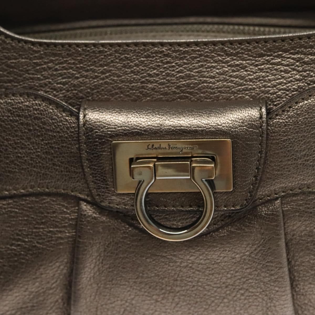 Salvatore Ferragamo Salvatore Ferragamo Gancini handbag Leather Size ONE SIZE - 12 Thumbnail