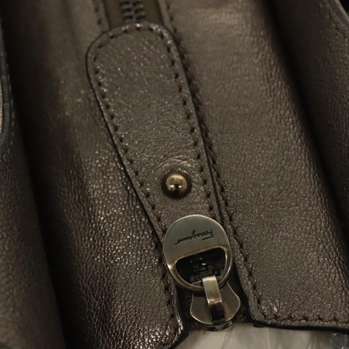 Salvatore Ferragamo Salvatore Ferragamo Gancini handbag Leather Size ONE SIZE - 13 Thumbnail