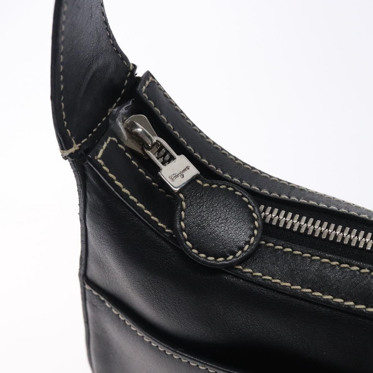 Salvatore Ferragamo Salvatore Ferragamo Gancini Leather Size ONE SIZE - 18 Thumbnail