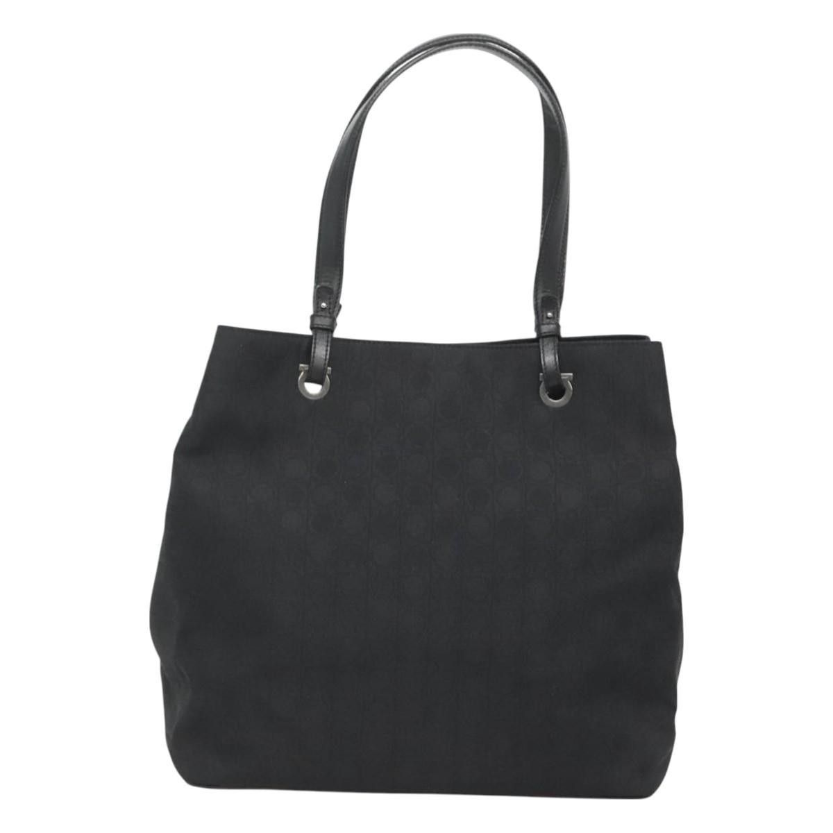 Salvatore Ferragamo Salvatore Ferragamo Gancini Tote Canvas Size ONE SIZE - 2 Thumbnail