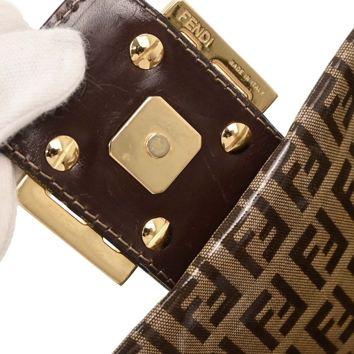 Fendi Fendi Mamma Forever Bag Cuir verni Size ONE SIZE - 8 Thumbnail