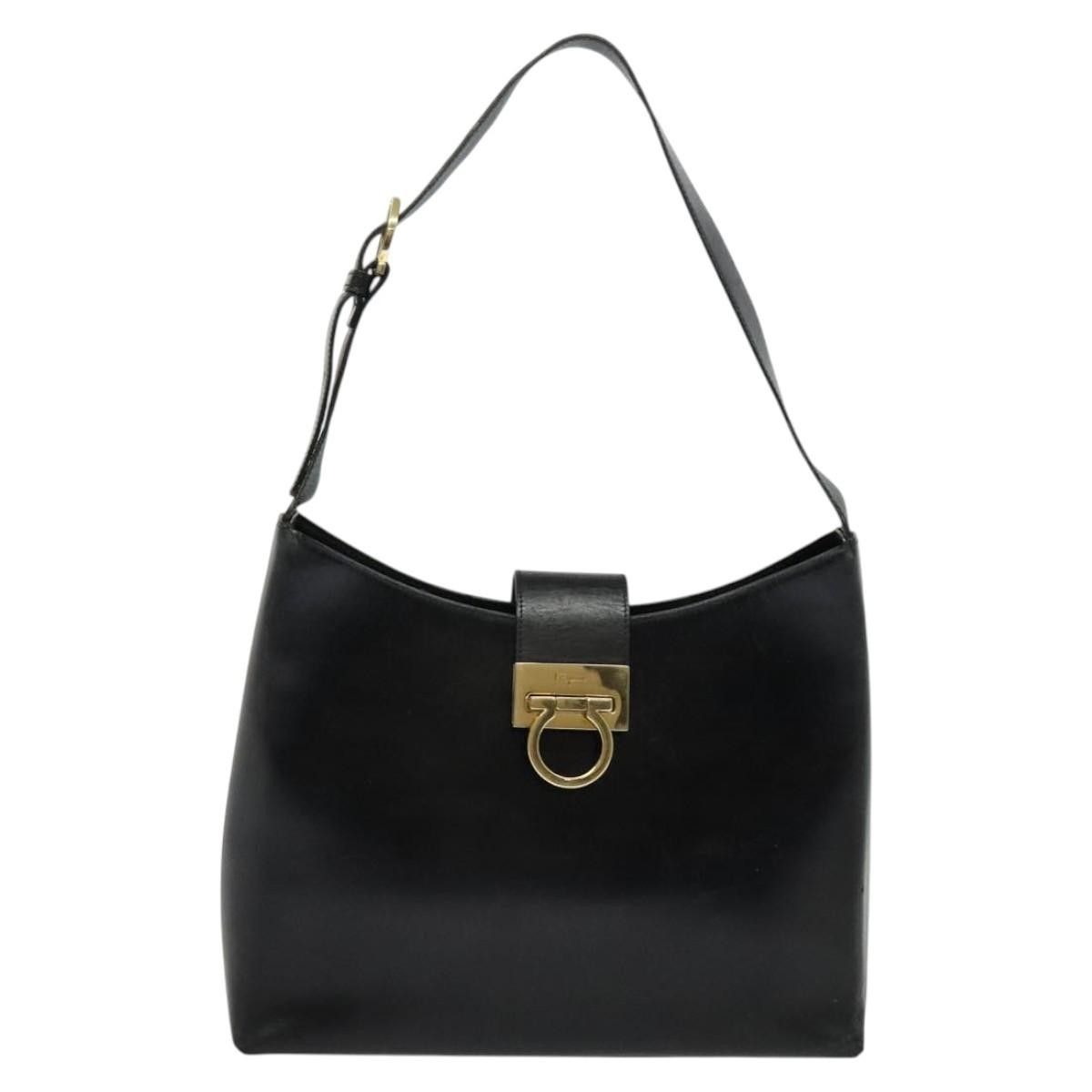Salvatore Ferragamo Salvatore Ferragamo Gancini Shoulder Bag Leather Size ONE SIZE - 17 Thumbnail