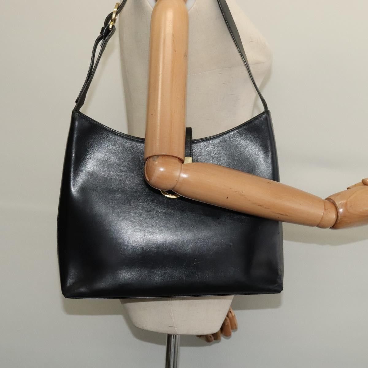 Salvatore Ferragamo Salvatore Ferragamo Gancini Shoulder Bag Leather Size ONE SIZE - 12 Thumbnail