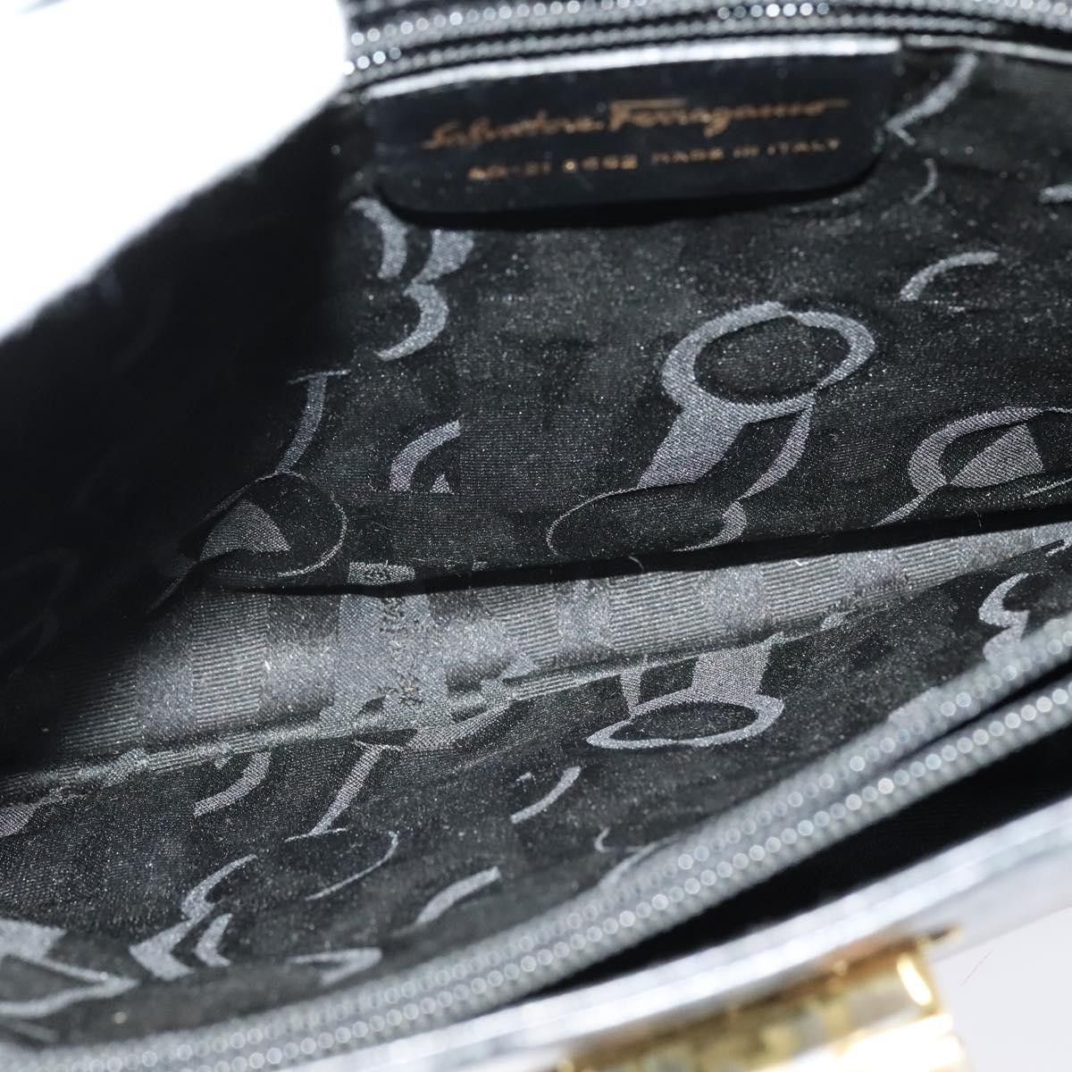 Salvatore Ferragamo Salvatore Ferragamo Gancini Shoulder Bag Leather Size ONE SIZE - 20 Thumbnail