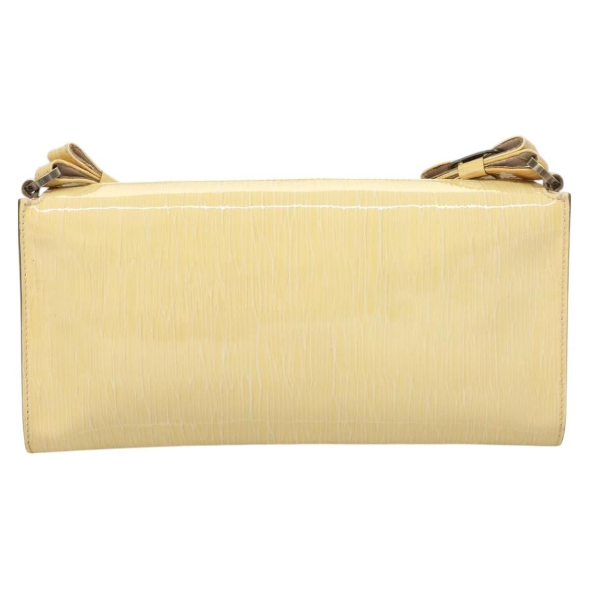 Salvatore Ferragamo Salvatore Ferragamo Vala Shoulder Bag Patent Leather Size ONE SIZE - 2 Thumbnail