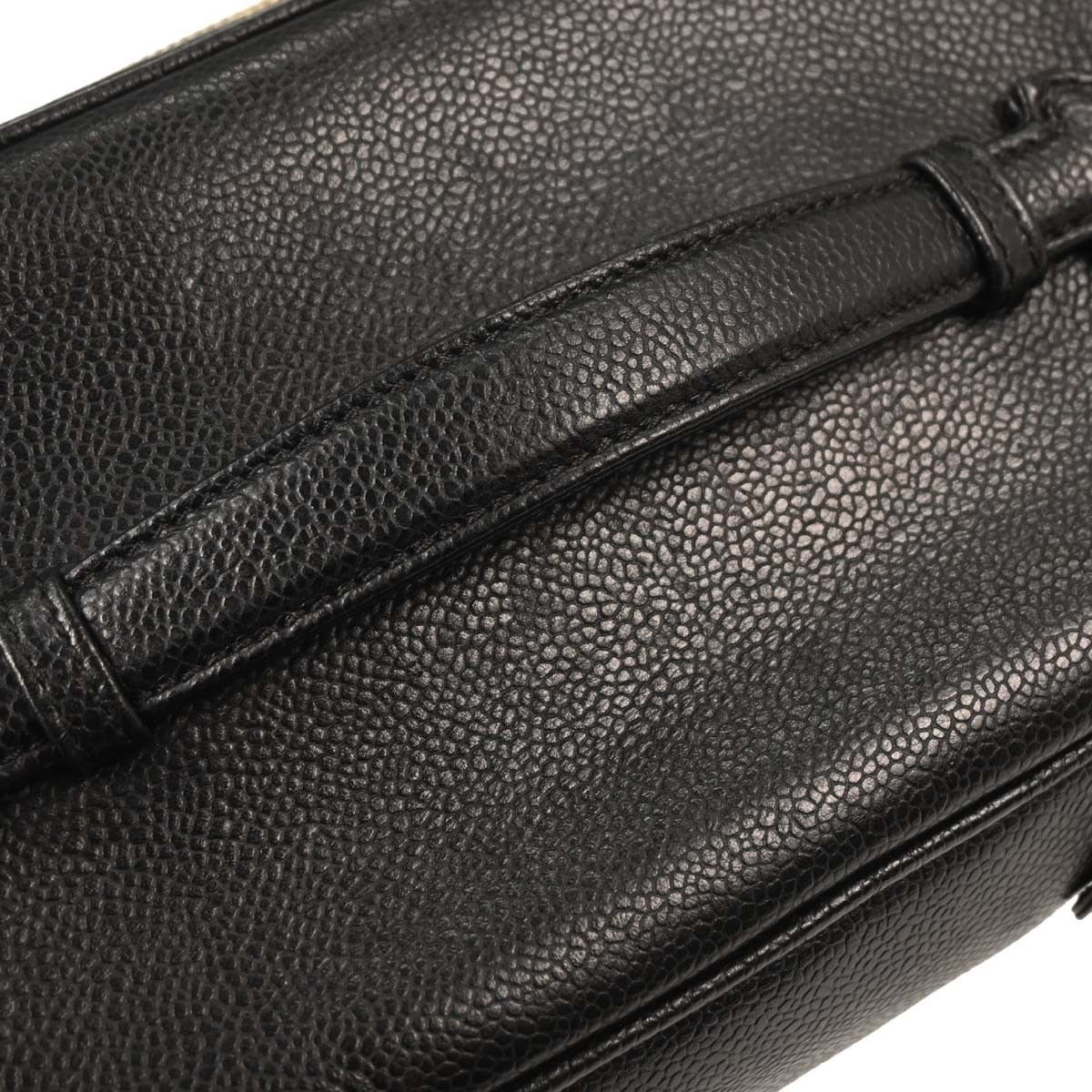 Chanel Chanel Vintage Timeless Cosmetic Case with Mirror Caviar Size ONE SIZE - 6 Thumbnail