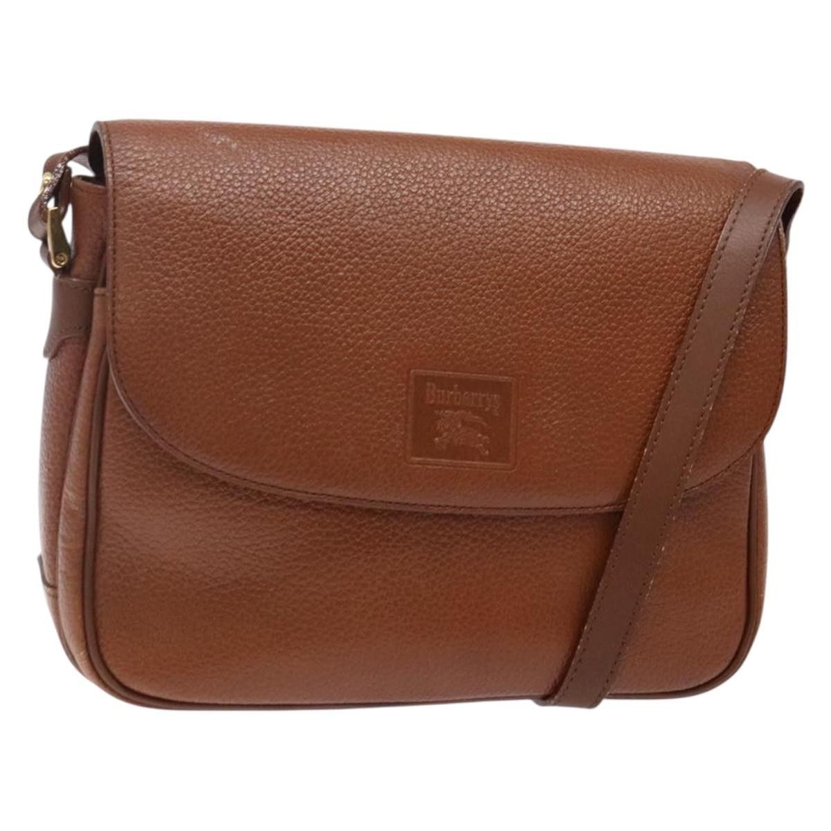 Burberry Burberry Flap Shoulder Bag Leather Size ONE SIZE - 13 Thumbnail