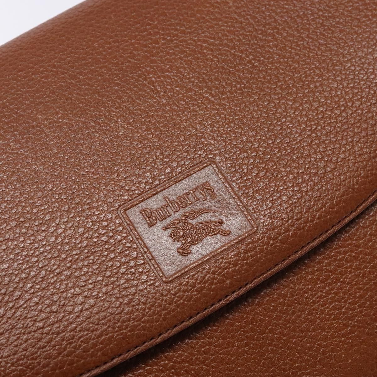 Burberry Burberry Flap Shoulder Bag Leather Size ONE SIZE - 6 Thumbnail