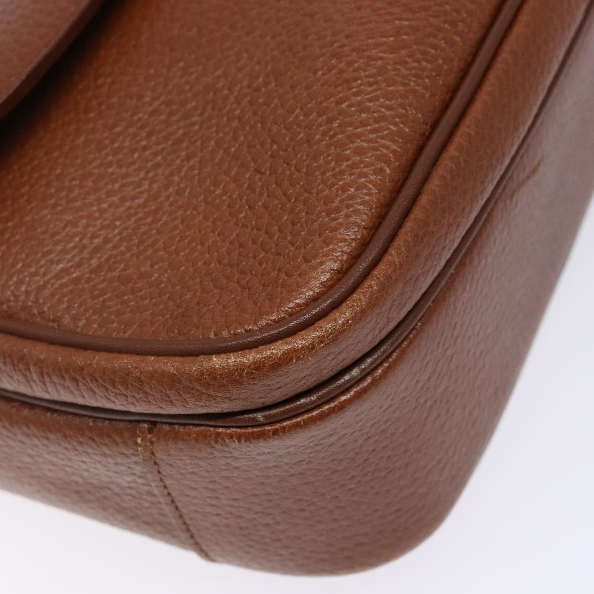 Burberry Burberry Flap Shoulder Bag Leather Size ONE SIZE - 9 Thumbnail