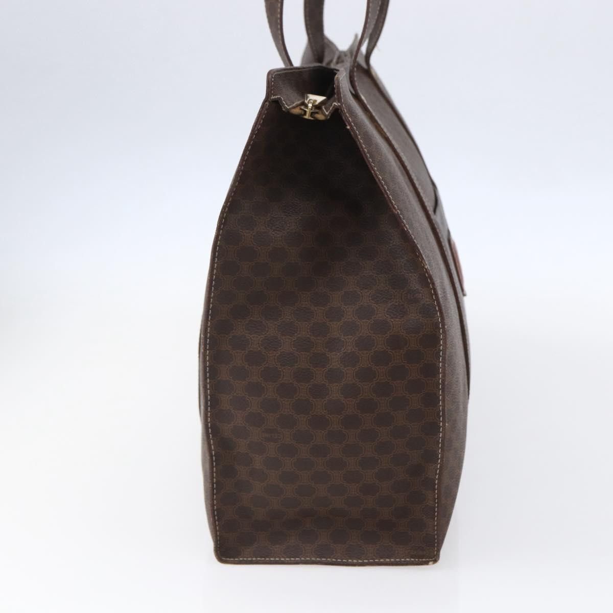 Celine Celine Vintage Macadam Tote bag Canvas and Leather Size ONE SIZE - 3 Thumbnail