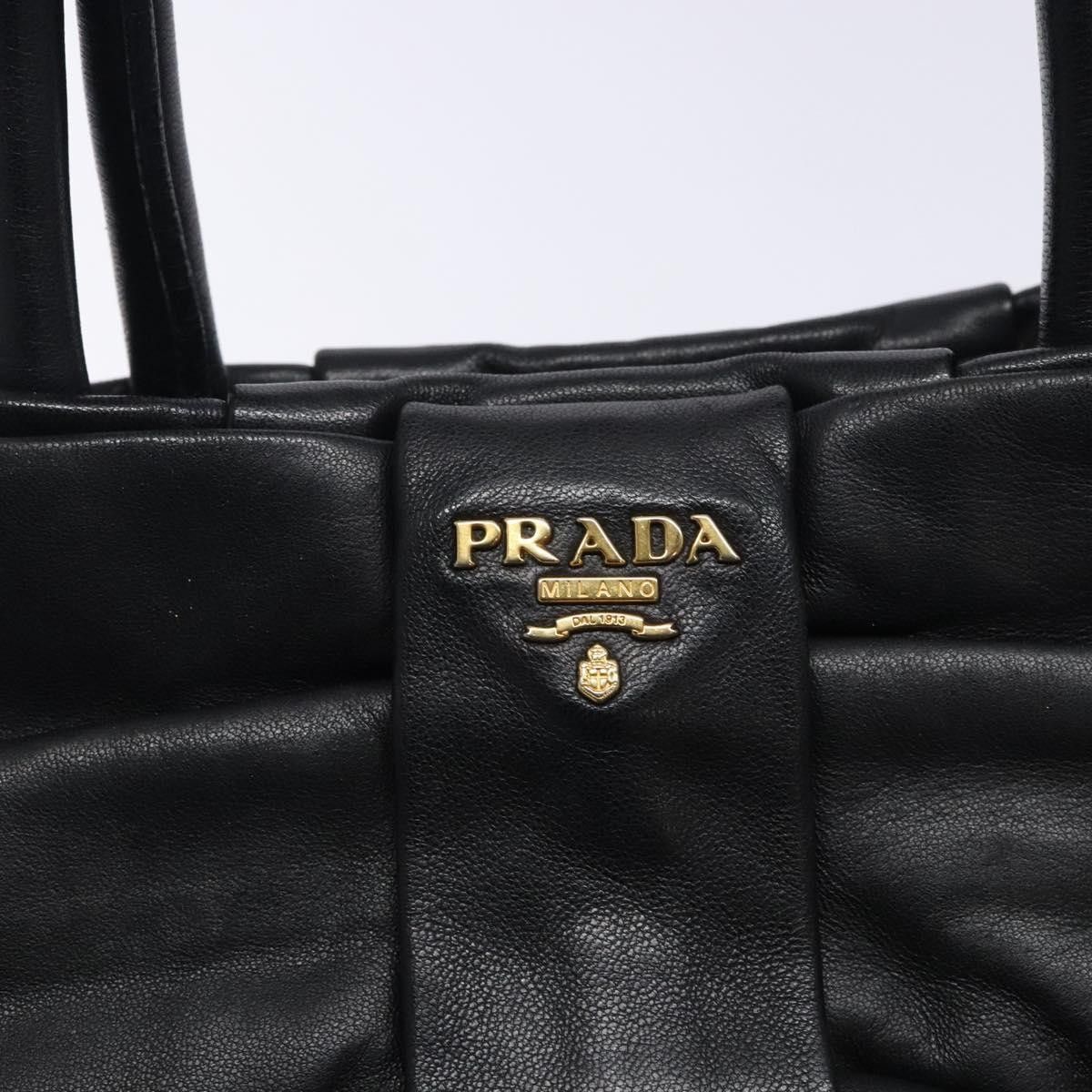 Prada Prada Bow Tote Leather Size ONE SIZE - 17 Thumbnail