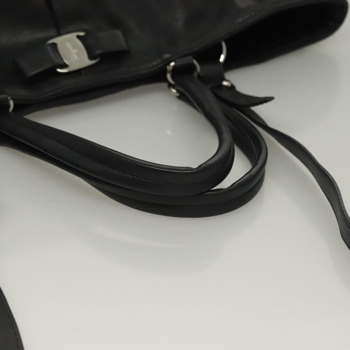 Salvatore Ferragamo Salvatore Ferragamo Vara bow tote Leather Size ONE SIZE - 15 Thumbnail
