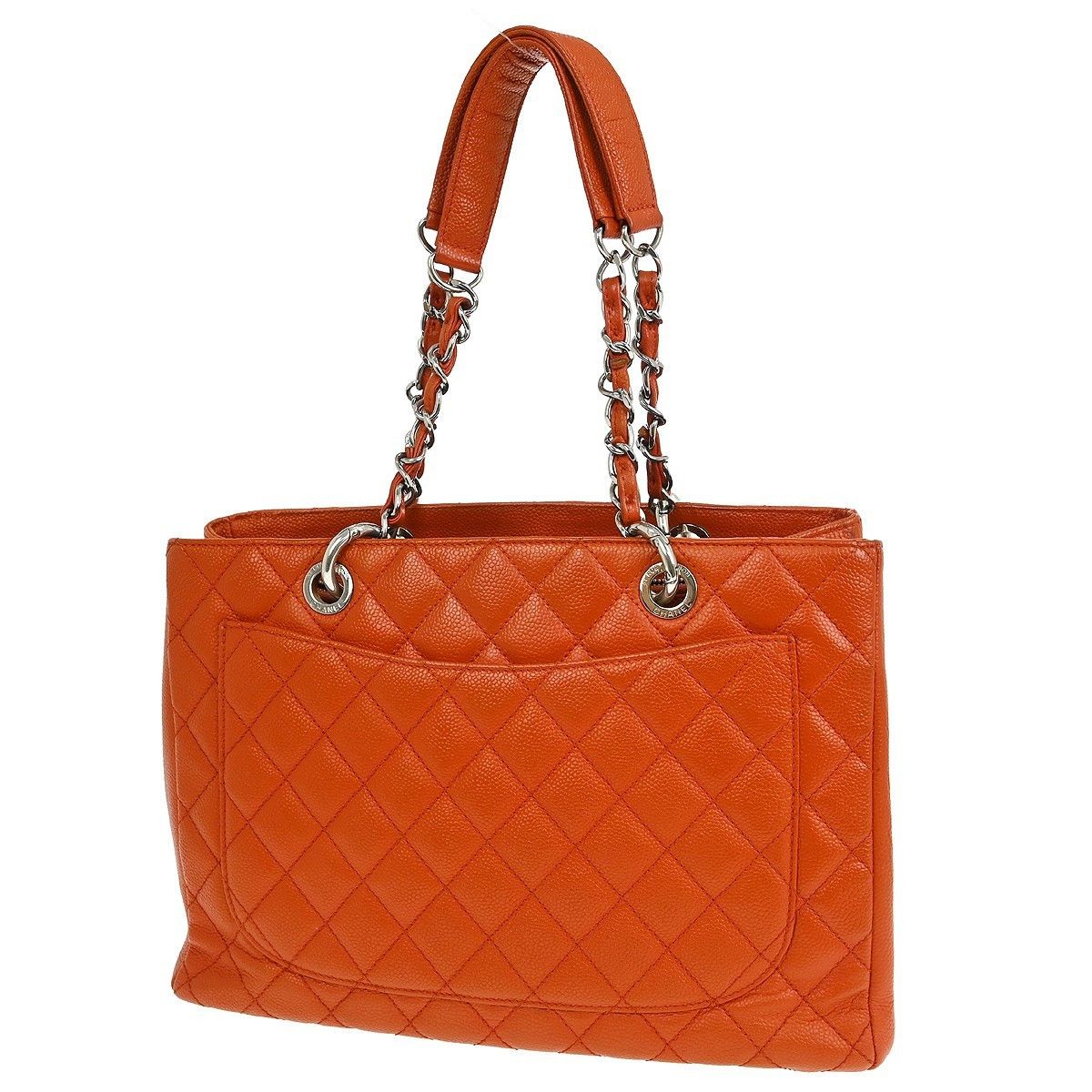 Chanel Chanel Grand Shopping Tote Quilted Caviar Size ONE SIZE - 2 Thumbnail