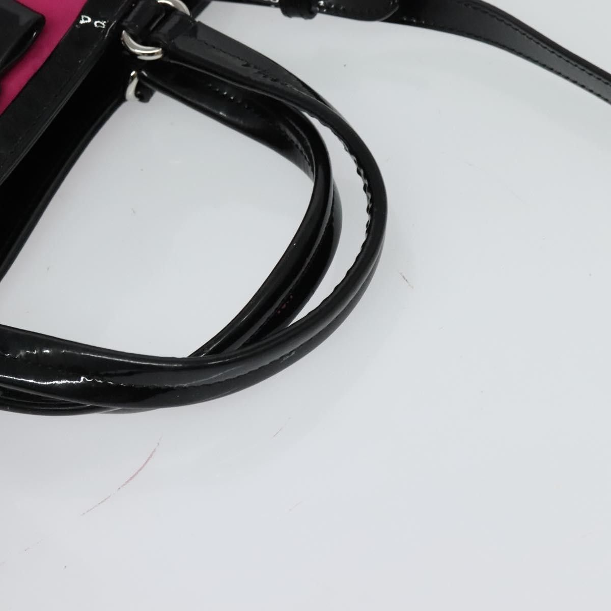 Salvatore Ferragamo Salvatore Ferragamo Vala Handbag Nylon Size ONE SIZE - 16 Thumbnail