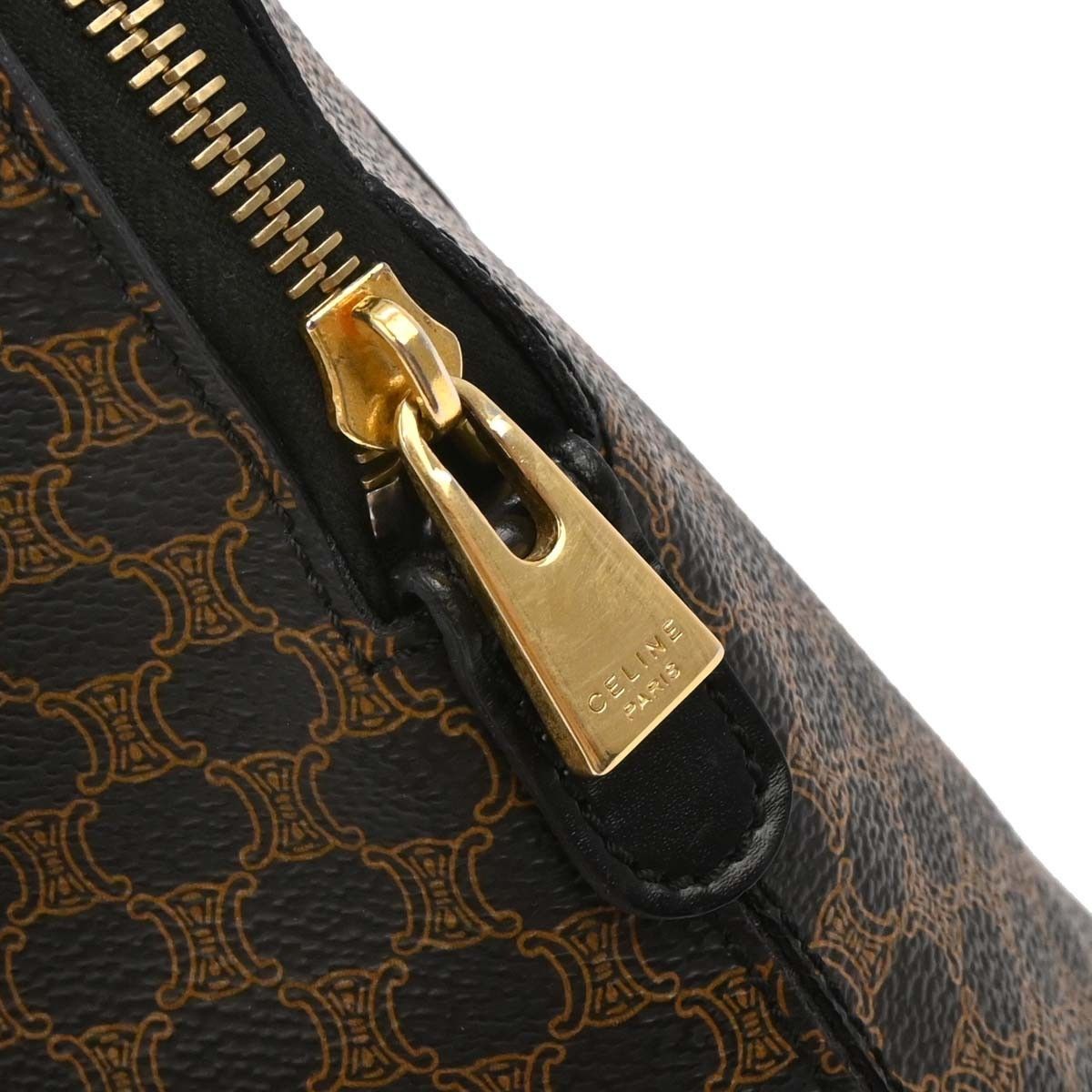 Celine Celine Triomphe vintage handbag Macadam canvas Size ONE SIZE - 9 Thumbnail