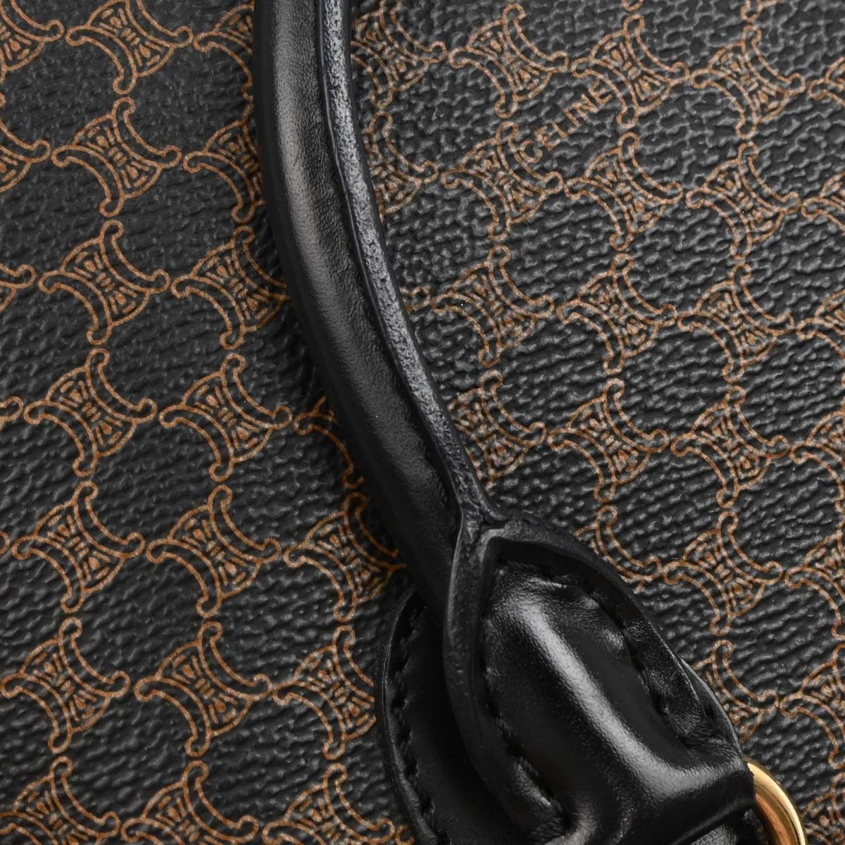 Celine Celine Triomphe vintage handbag Macadam canvas Size ONE SIZE - 7 Thumbnail
