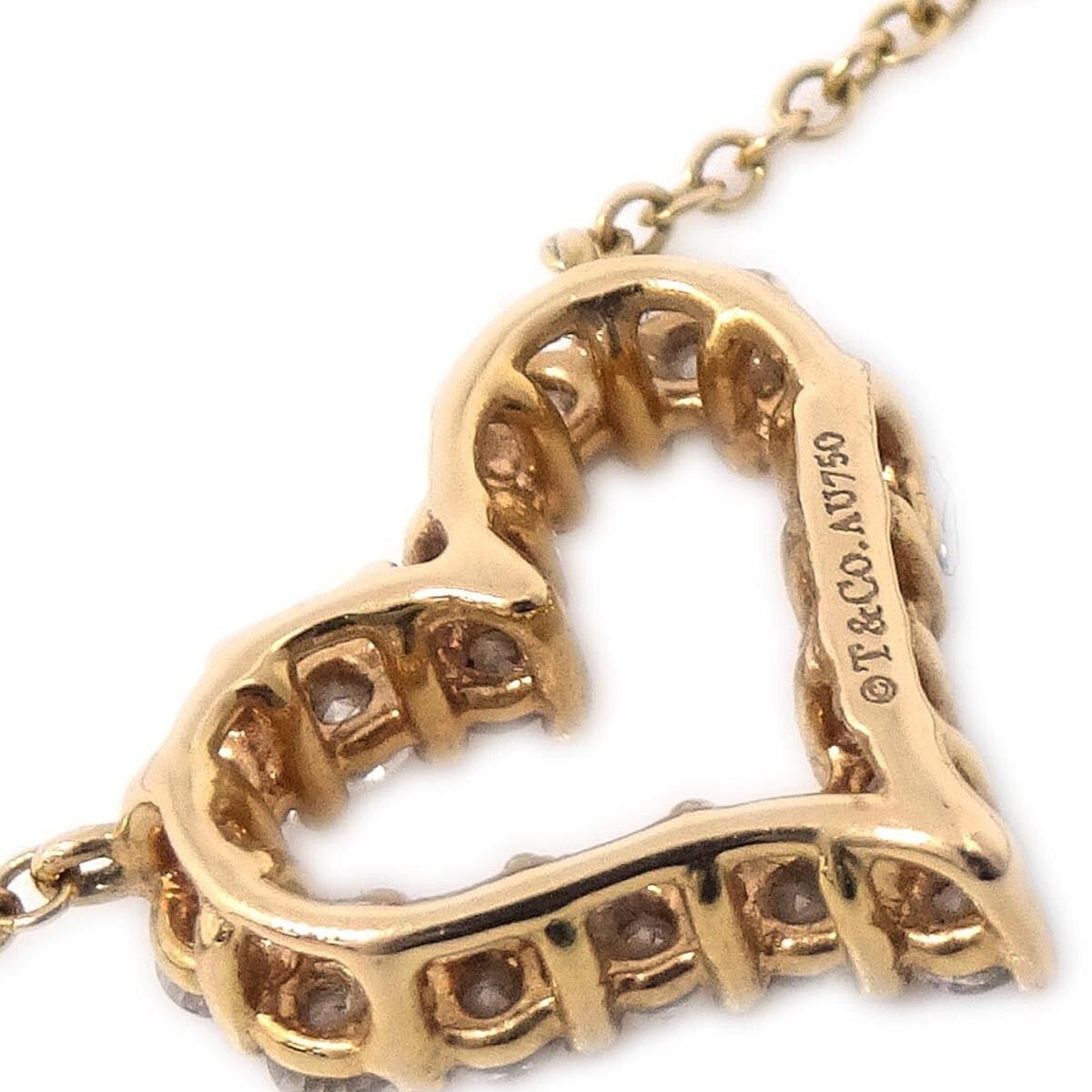 Tiffany & Co. Tiffany & Co. Sentimental Heart Necklace Gold 750 Size ONE SIZE - 3 Thumbnail