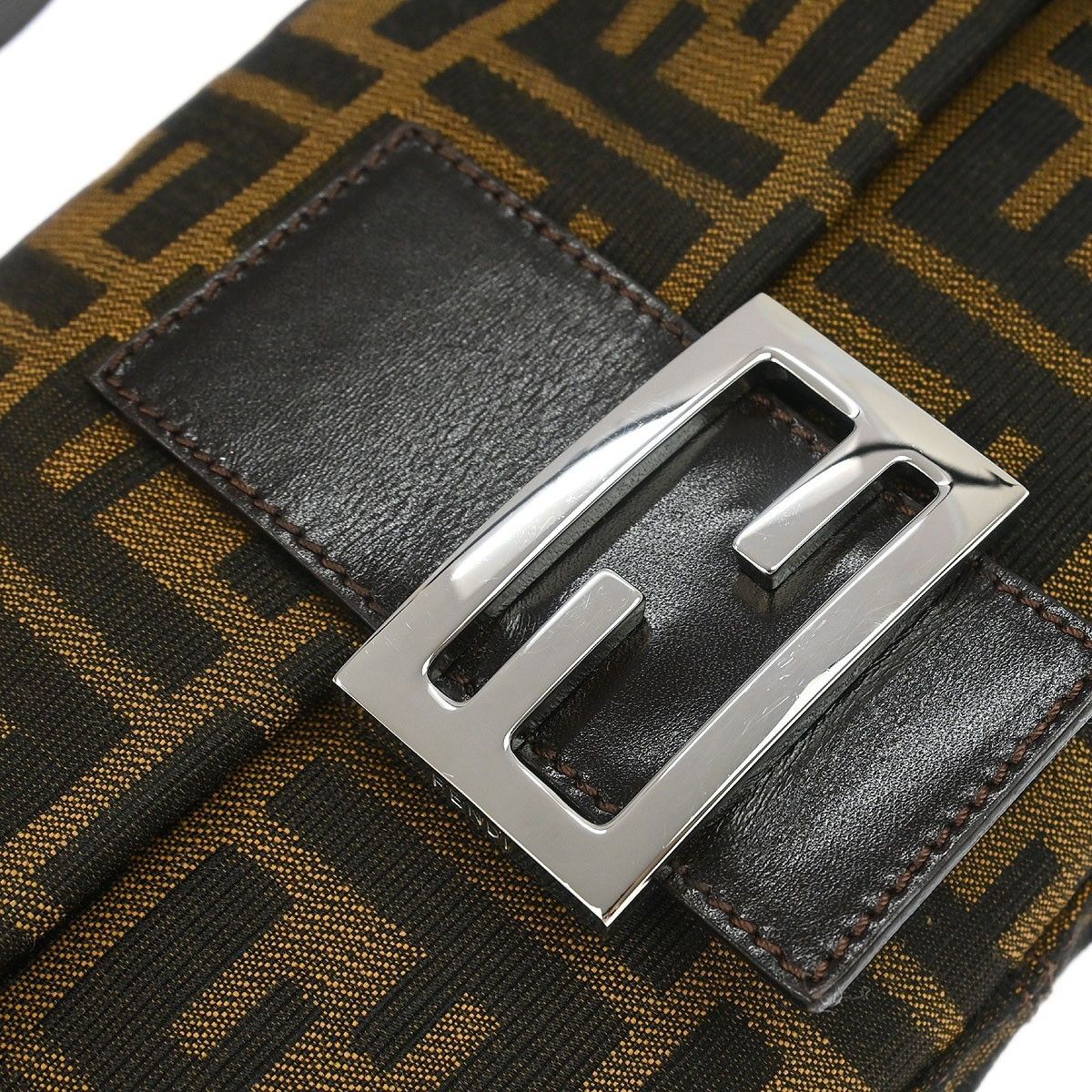 Fendi Fendi Baguette Bag Zucca Canvas Size ONE SIZE - 5 Thumbnail