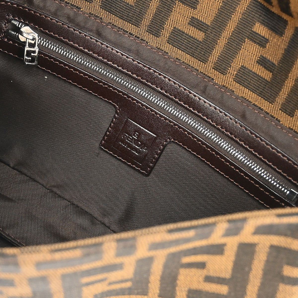 Fendi Fendi Baguette Bag Zucca Canvas Size ONE SIZE - 3 Thumbnail