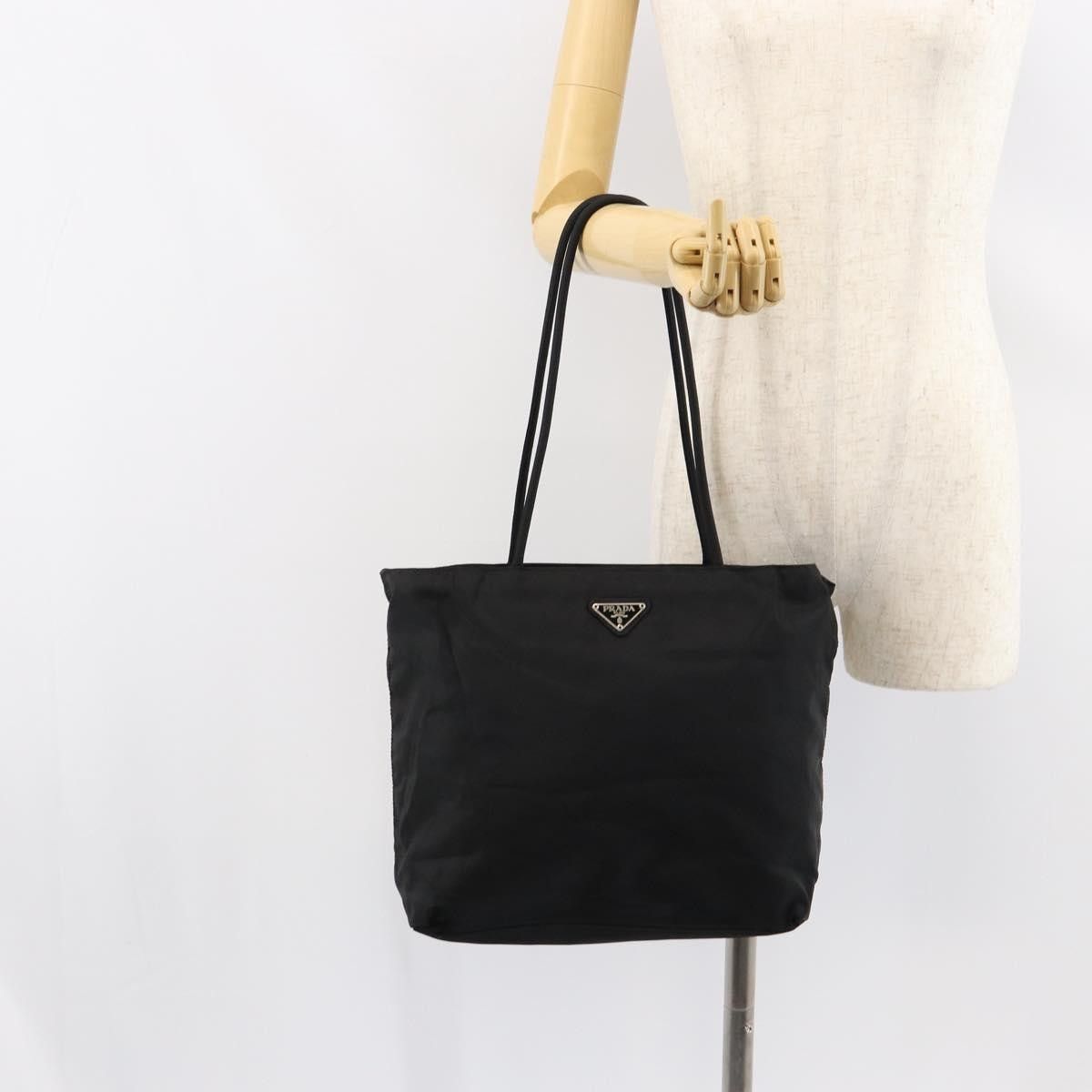 Prada Prada Vintage Zip Tote Tessuto Size ONE SIZE - 14 Thumbnail