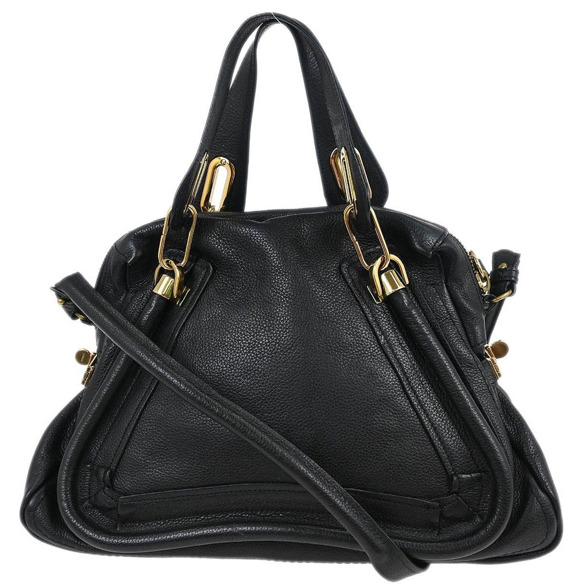 Chloe Chloe Paraty Top Handle Bag Leather Size ONE SIZE - 2 Thumbnail