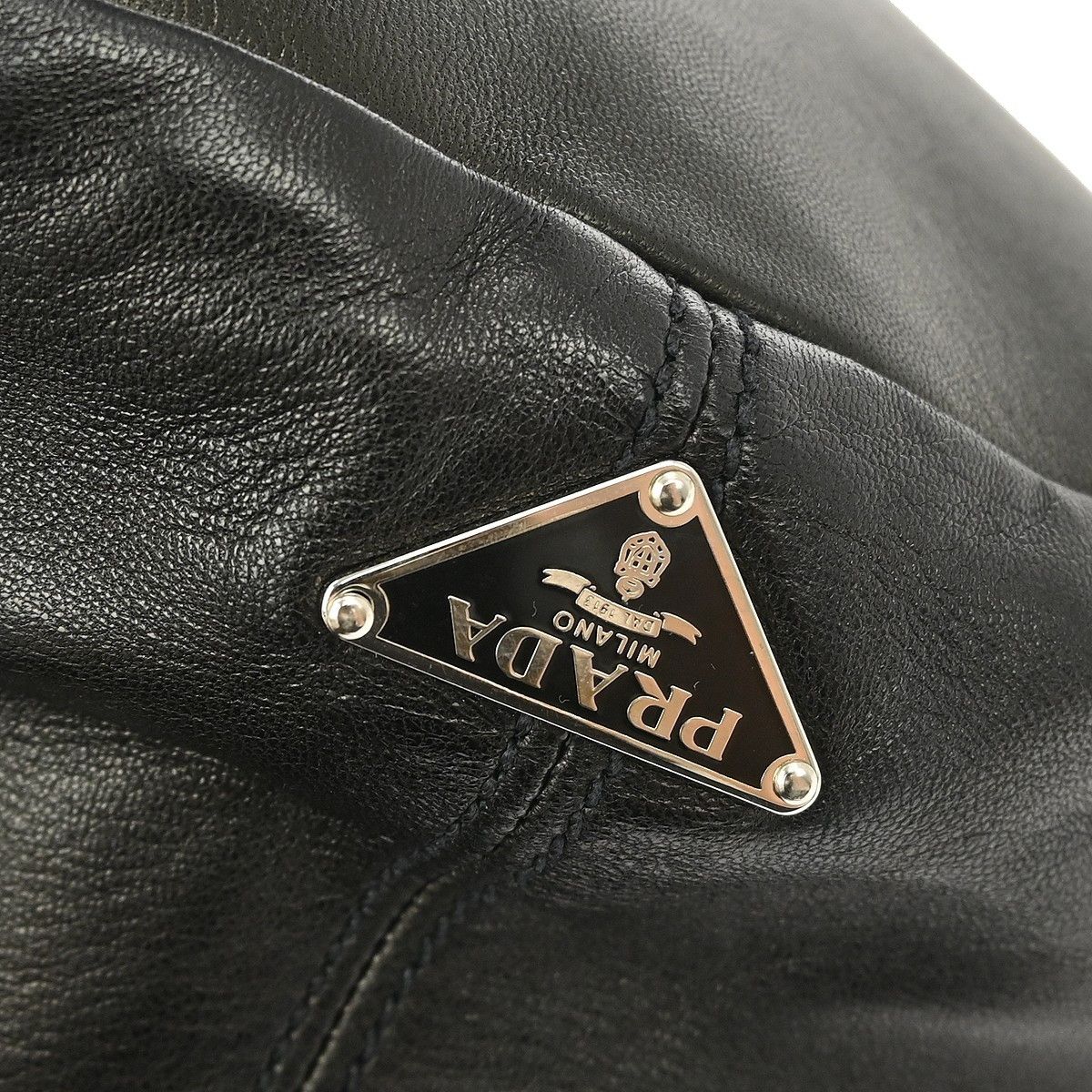 Prada Prada Vintage Handbag Leather Size ONE SIZE - 7 Thumbnail