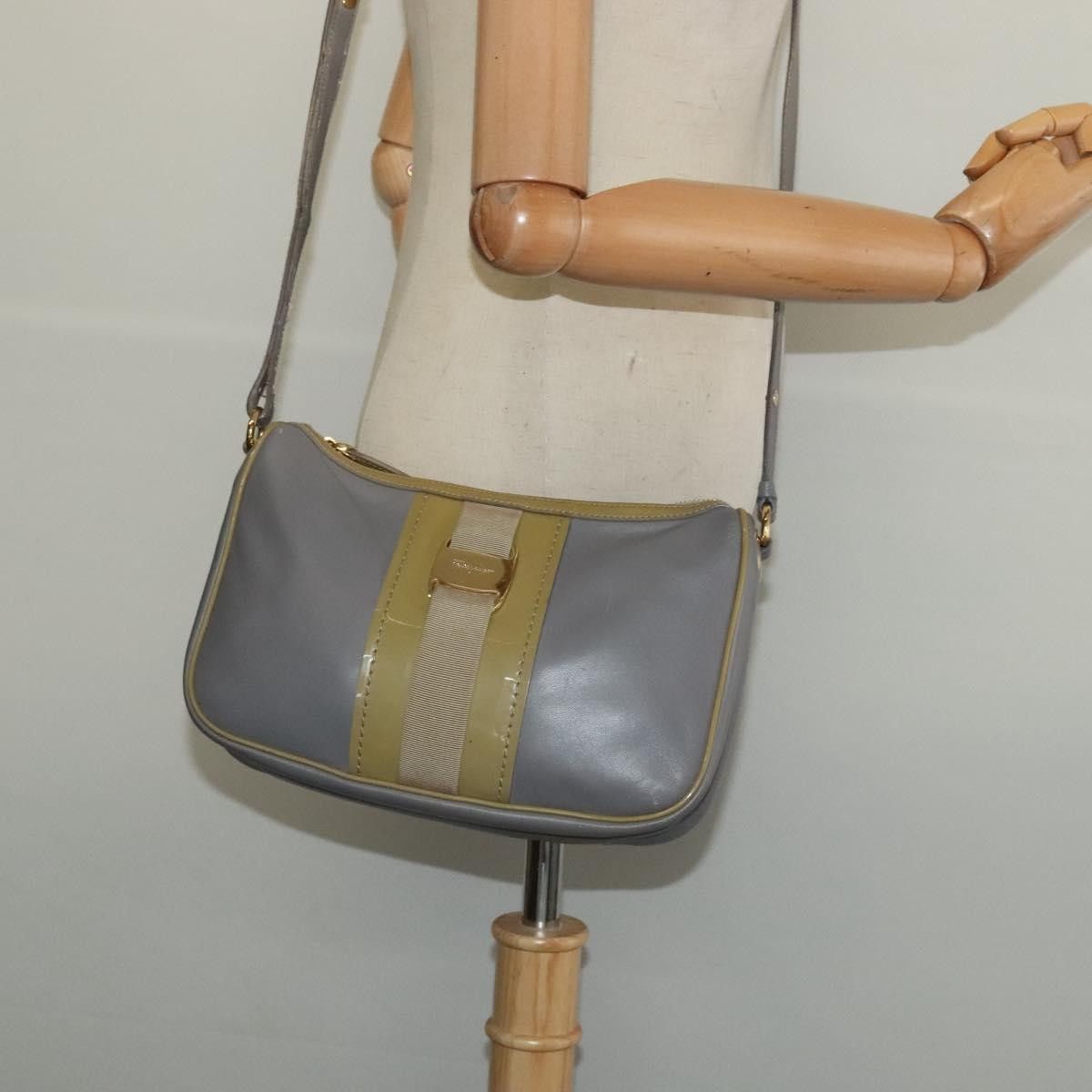 Salvatore Ferragamo Salvatore Ferragamo Vala Leather Size ONE SIZE - 14 Thumbnail