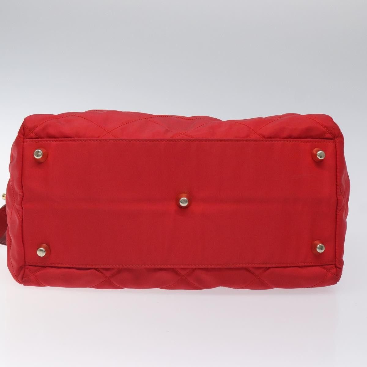 Prada Prada Vintage Zip Handbag Tessuto Size ONE SIZE - 16 Thumbnail