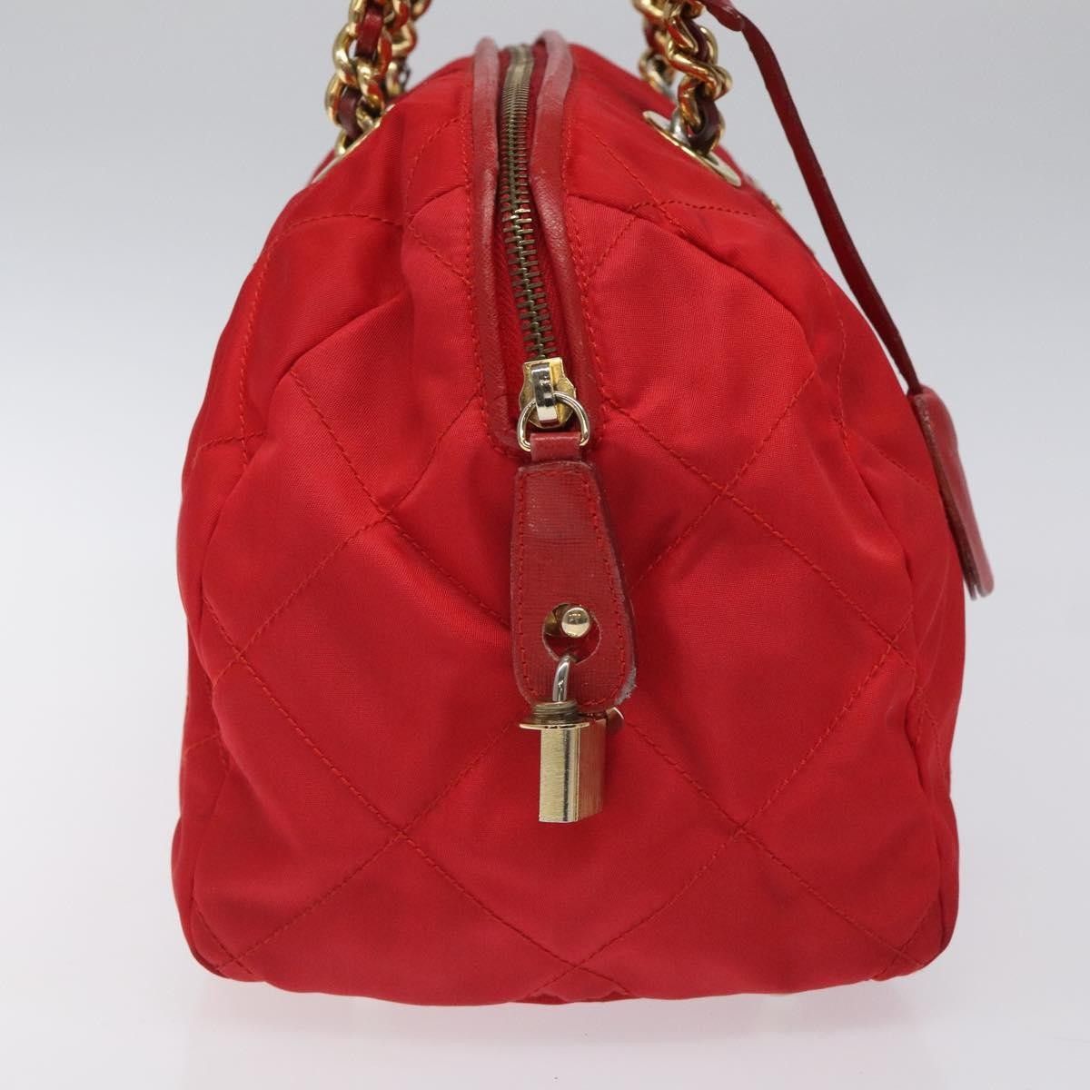 Prada Prada Vintage Zip Handbag Tessuto Size ONE SIZE - 3 Thumbnail
