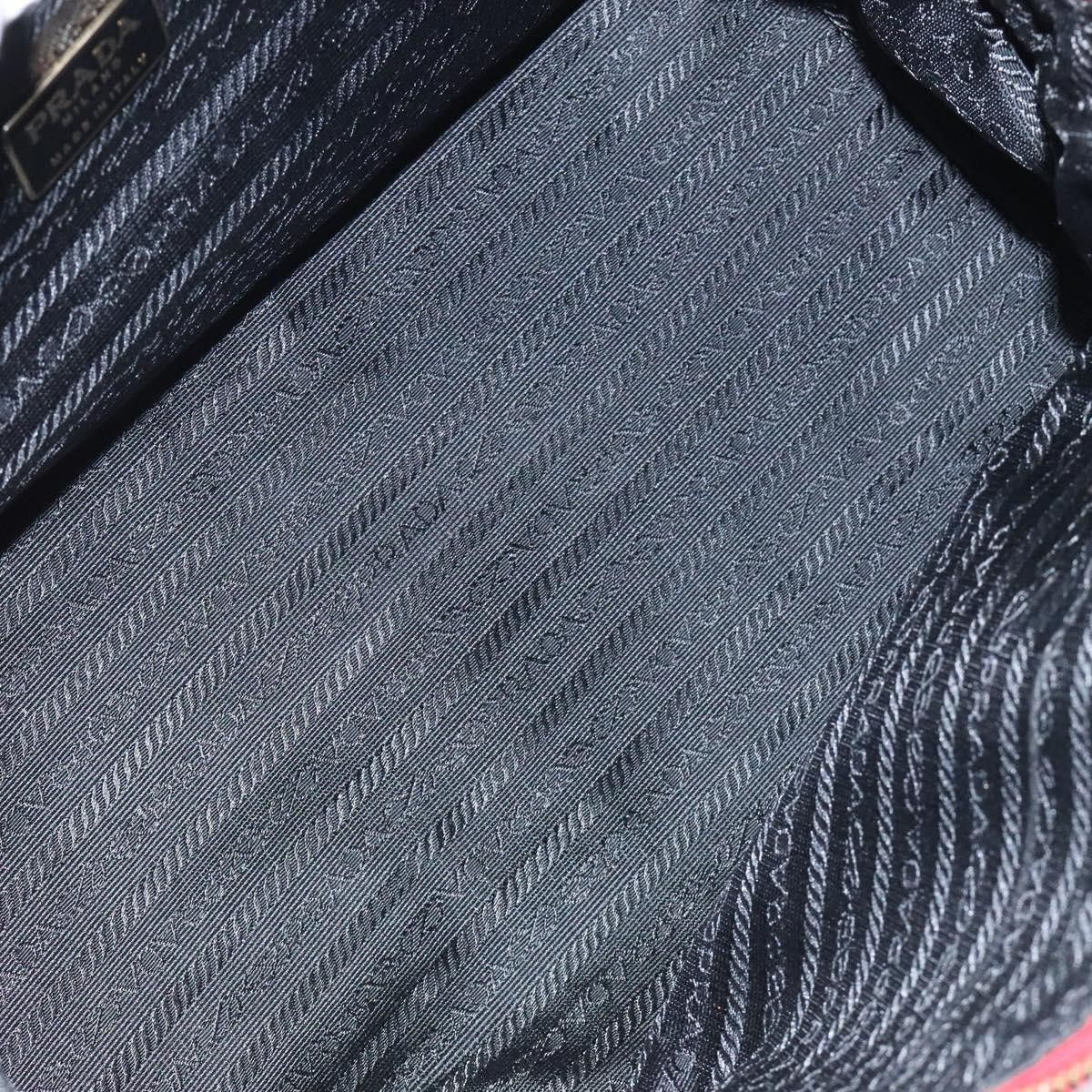 Prada Prada Vintage Zip Handbag Tessuto Size ONE SIZE - 5 Thumbnail