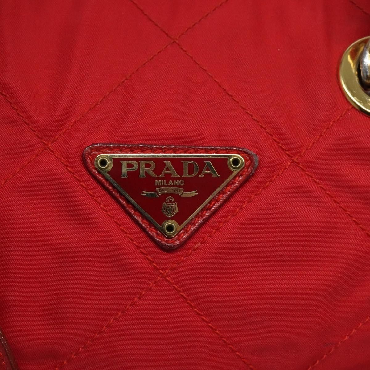 Prada Prada Vintage Zip Handbag Tessuto Size ONE SIZE - 20 Thumbnail
