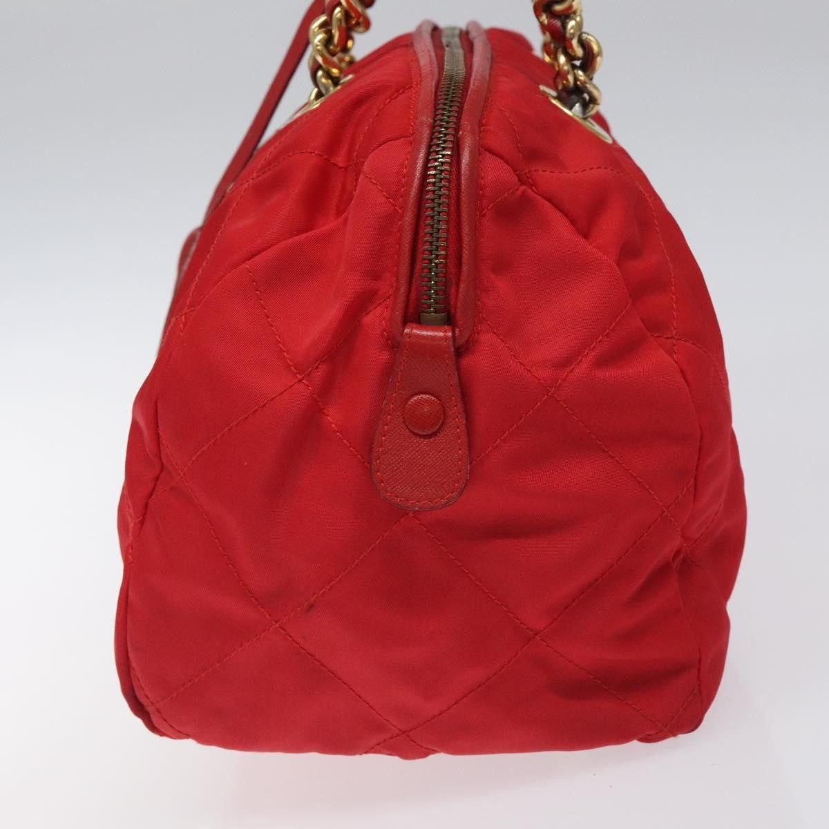 Prada Prada Vintage Zip Handbag Tessuto Size ONE SIZE - 4 Thumbnail