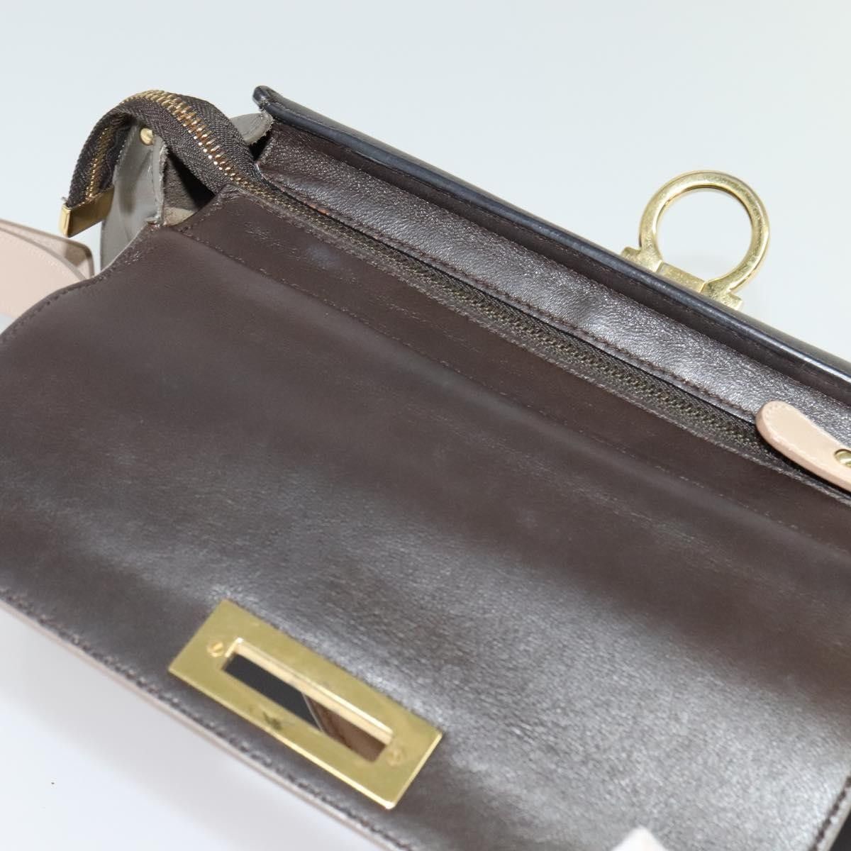 Salvatore Ferragamo Salvatore Ferragamo Sofia Satchel Leather Size ONE SIZE - 20 Thumbnail