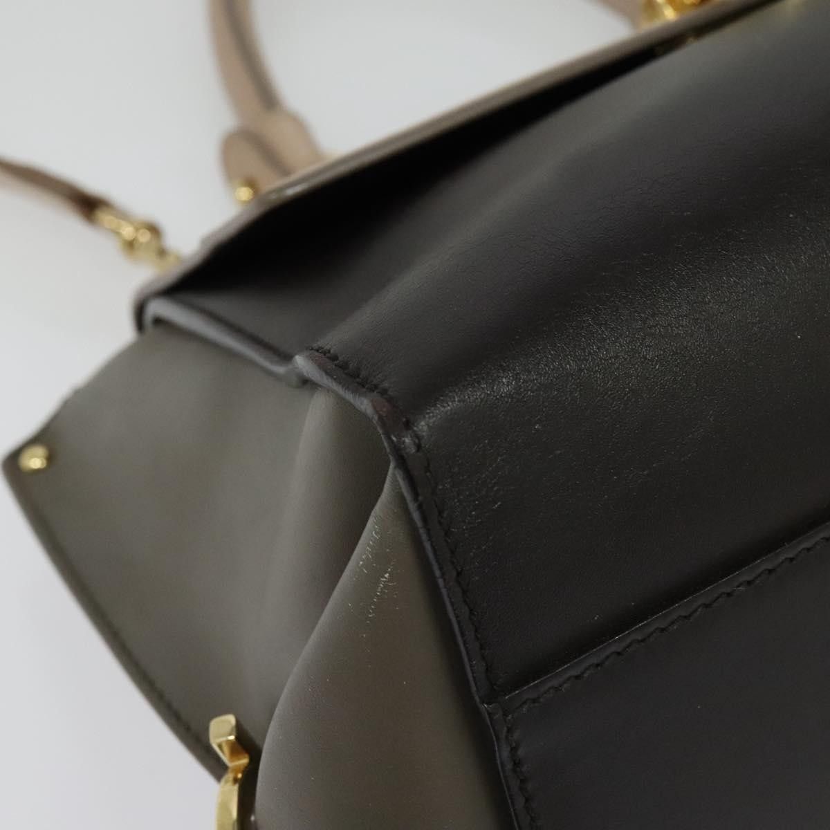 Salvatore Ferragamo Salvatore Ferragamo Sofia Satchel Leather Size ONE SIZE - 8 Thumbnail