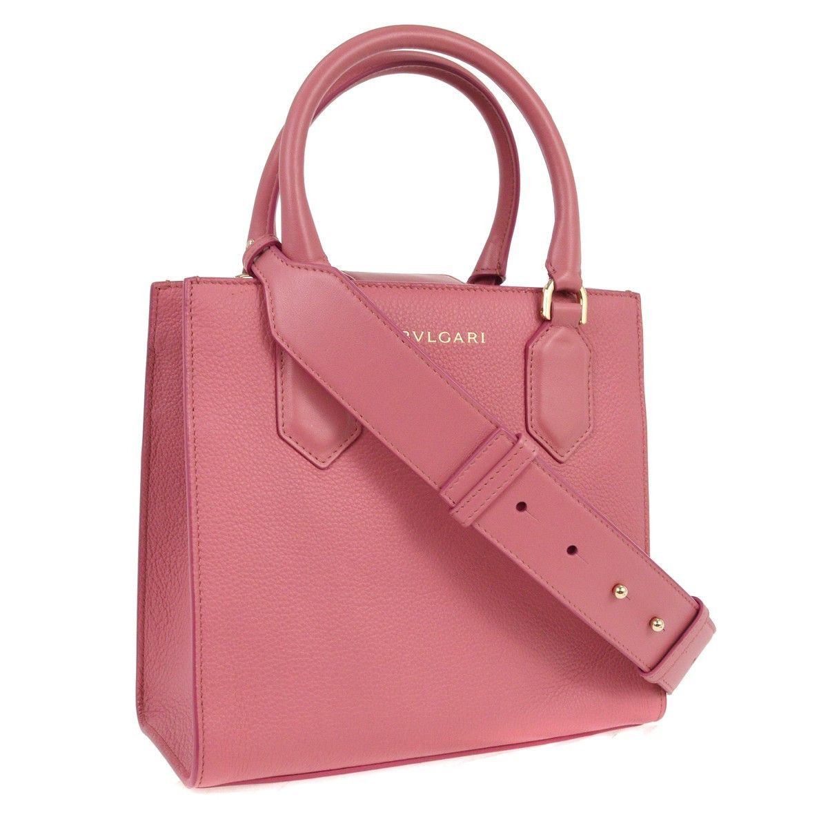 Bvlgari Bvlgari Logo Convertible Tote Leather Size ONE SIZE - 2 Thumbnail