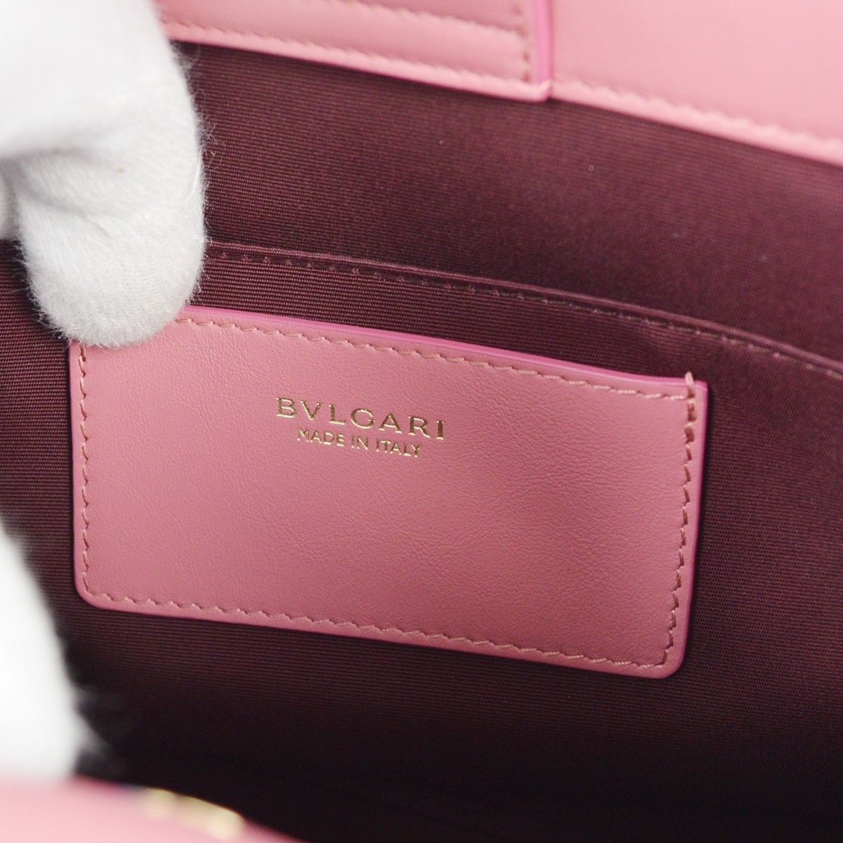 Bvlgari Bvlgari Logo Convertible Tote Leather Size ONE SIZE - 4 Thumbnail