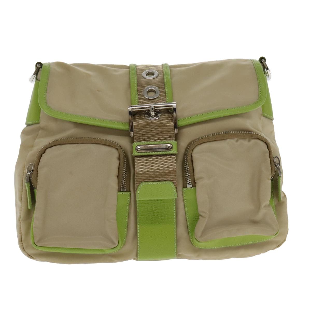 Prada Prada Double Pocket Buckle Flap Bag Tessuto Size ONE SIZE - 24 Thumbnail