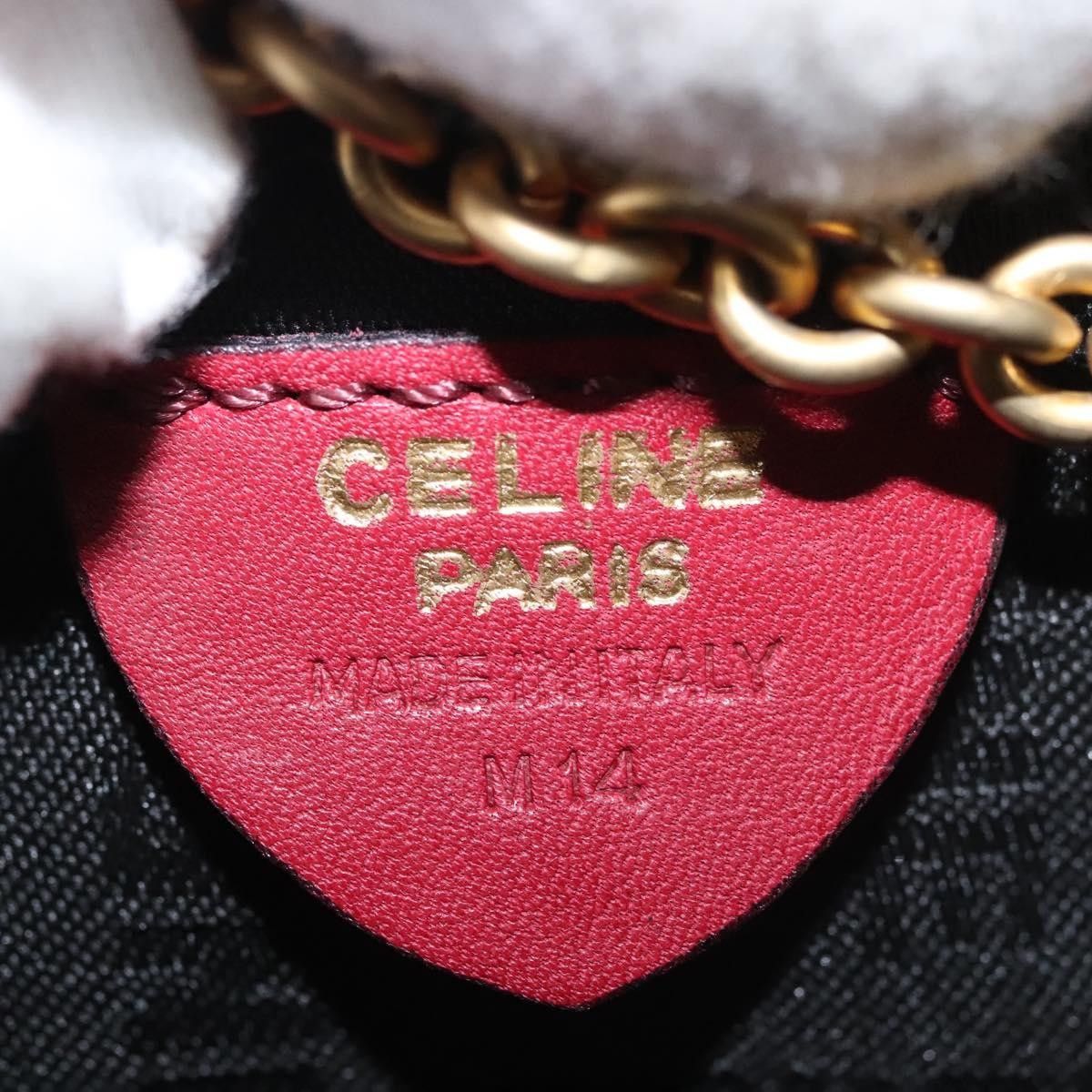 Celine Celine Zip Around Chain Shoulder Bag Leather Size ONE SIZE - 6 Thumbnail