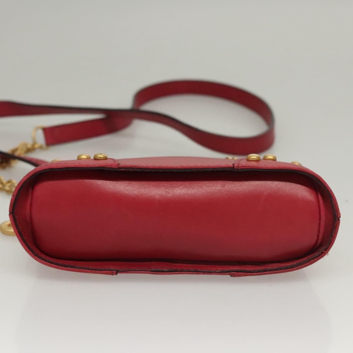 Celine Celine Zip Around Chain Shoulder Bag Leather Size ONE SIZE - 18 Thumbnail