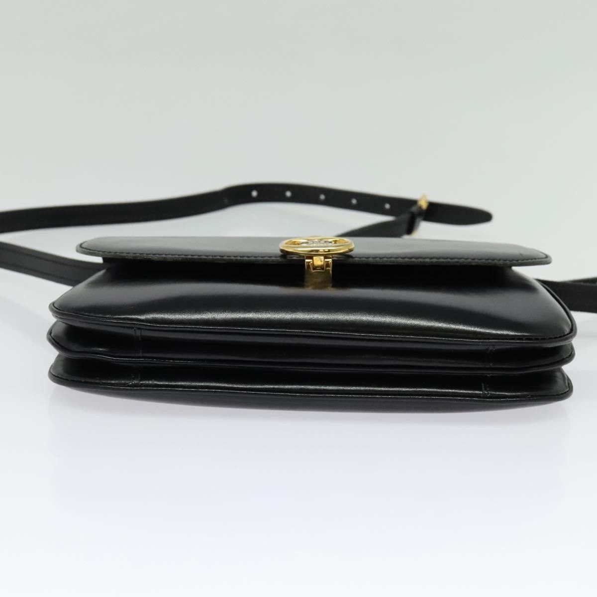 Celine Celine Vintage Triomphe Flap Bag Leather Size ONE SIZE - 17 Thumbnail