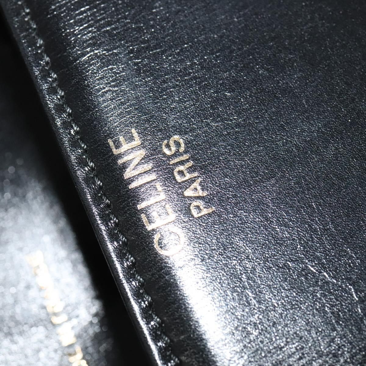 Celine Celine Vintage Triomphe Flap Bag Leather Size ONE SIZE - 6 Thumbnail