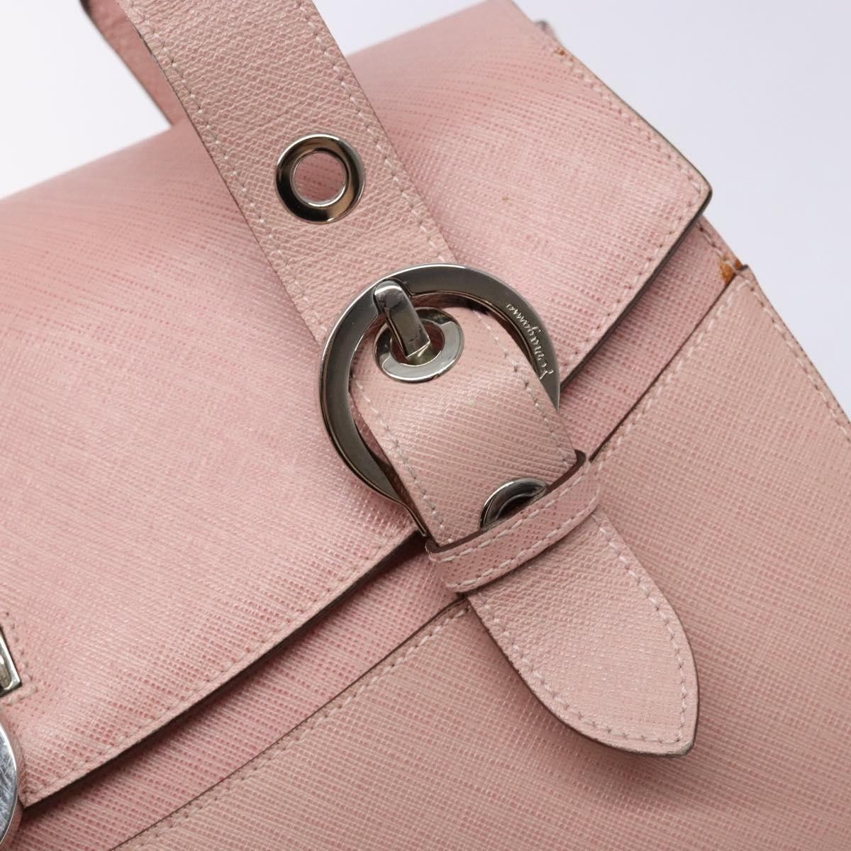 Salvatore Ferragamo Salvatore Ferragamo Gancini handbag Leather Size ONE SIZE - 12 Thumbnail