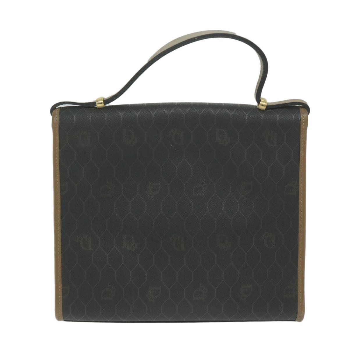 Dior Christian Dior Vintage Honeycomb Handbag Canvas Leather Size ONE SIZE - 2 Thumbnail