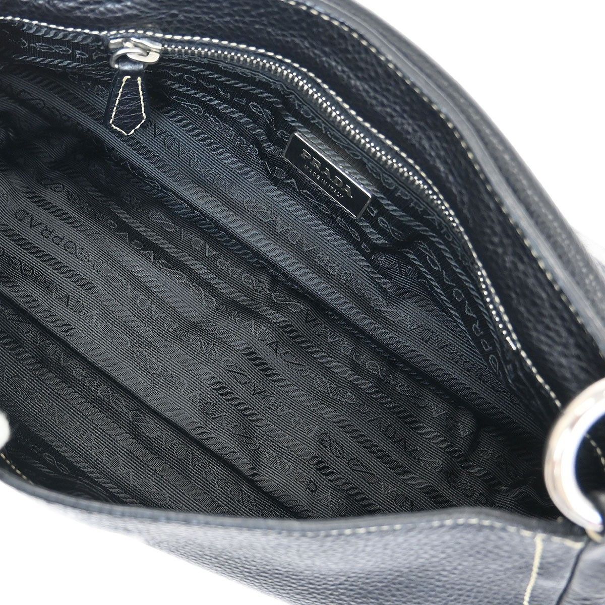 Prada Prada Vintage Shoulder Bag Leather Size ONE SIZE - 3 Thumbnail